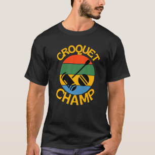 Camiseta Nacido Para Croquet Croquet Mejor Jugador De Croqu