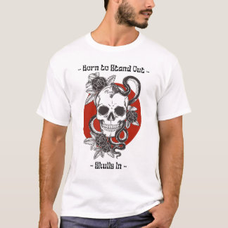 Camiseta Nacido para destacar el Ilustracion