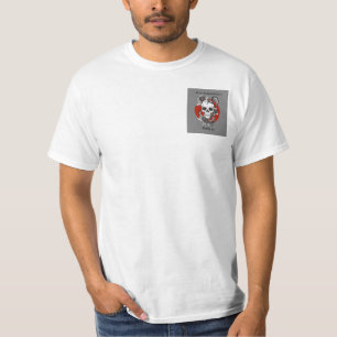 Camiseta Nacido para Destacarse Cráneo Serpiente Estilo de 