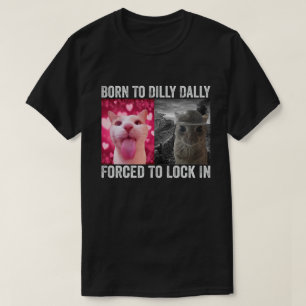 Camiseta Nacido Para Diligenciar Forzado A Encerrarse Meme