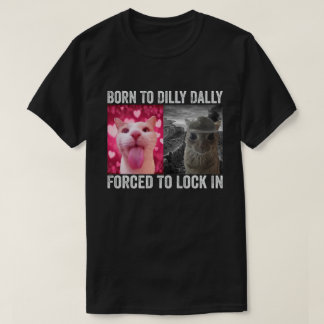 Camiseta Nacido Para Diligenciar Forzado A Encerrarse Meme 