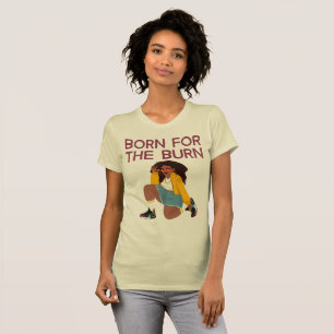 Camiseta Nacido para el Curry Amante de la Quema
