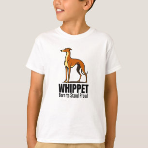 Camiseta Nacido para estar orgulloso – Elegancia Whippet
