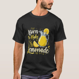 Camiseta Nacido para hacer amantes del jugo de limón de Lem