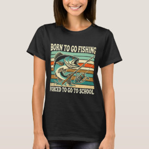Camiseta Nacido Para Ir A Pescar Marlin