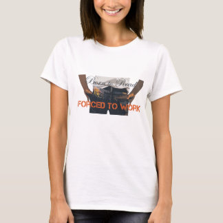 Camiseta Nacido para leer. Obligado a trabajar en la cima d