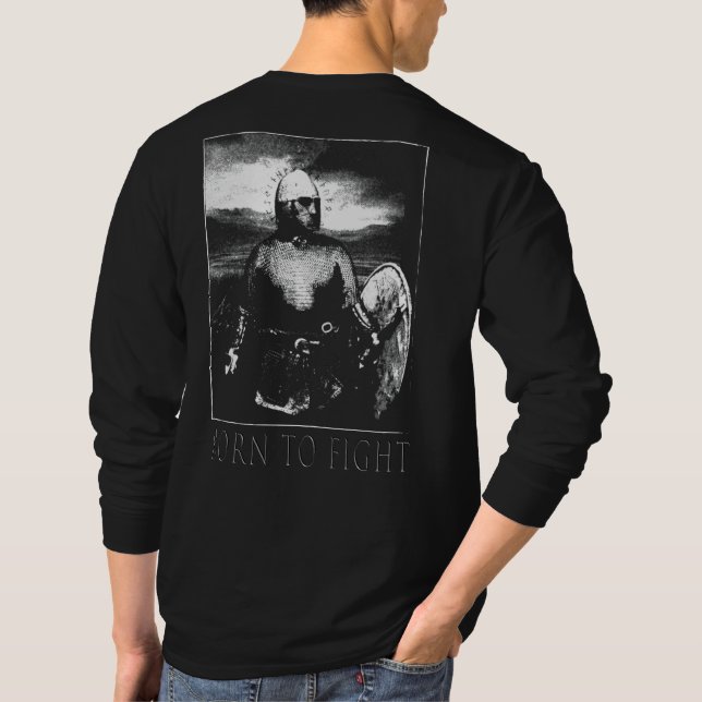 Camiseta Nacido para luchar (Reverso)