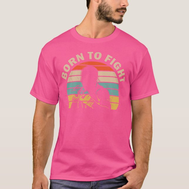 Camiseta Nacido Para Luchar - Muay Thai (Anverso)