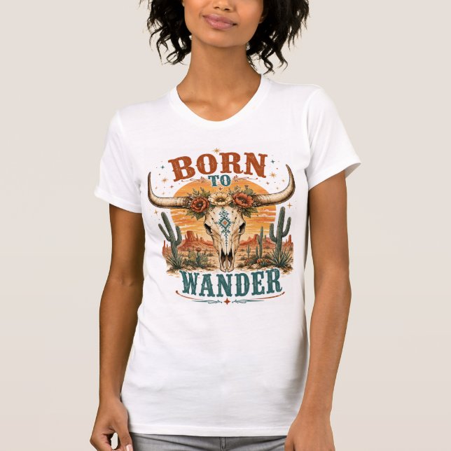 Camiseta nacido para maravillarse  (Anverso)