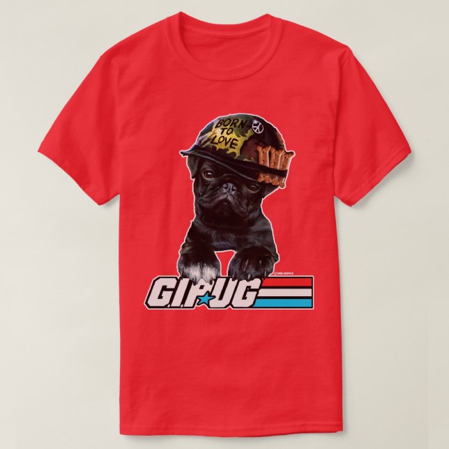 Camiseta Nacido para matar (Diseño del anverso)