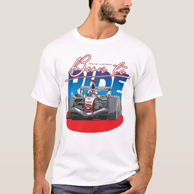 Camiseta Nacido para montar (Anverso)