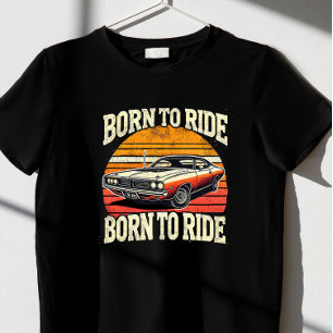 Camiseta nacido para montar