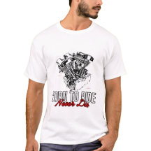 camiseta nacido para montar