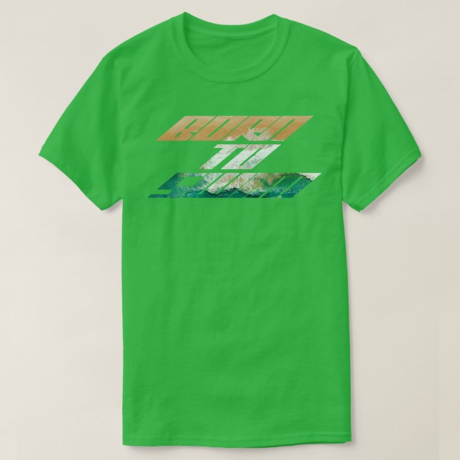 Camiseta nacido para nadar en TShirt (Diseño del anverso)