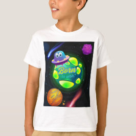 Camiseta Nacido para orbitar 