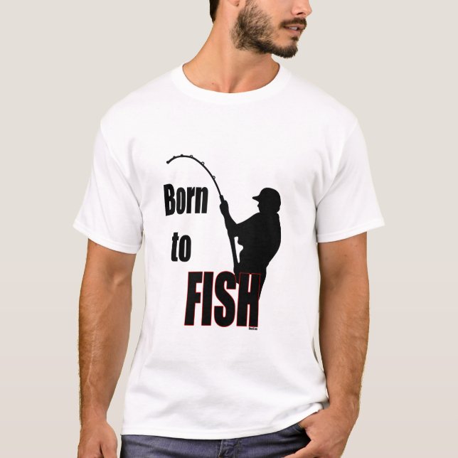 Camiseta Nacido para peces (Anverso)