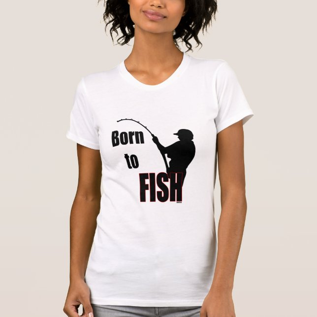 Camiseta Nacido para peces (Anverso)