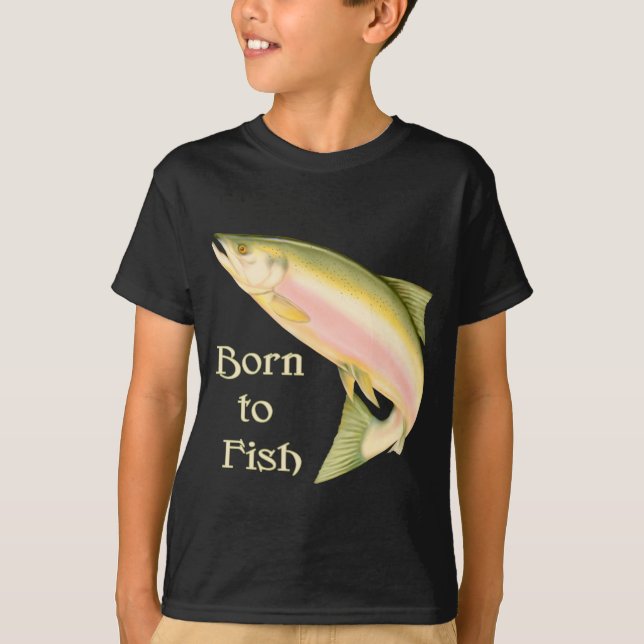 Camiseta Nacido para peces (Anverso)