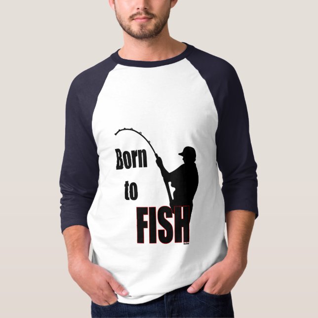 Camiseta Nacido para peces (Anverso)