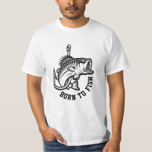Camiseta Nacido Para Pescado