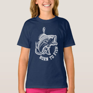 Camiseta Nacido Para Pescado