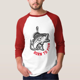 Camiseta Nacido Para Pescado
