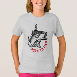 Camiseta Nacido Para Pescado