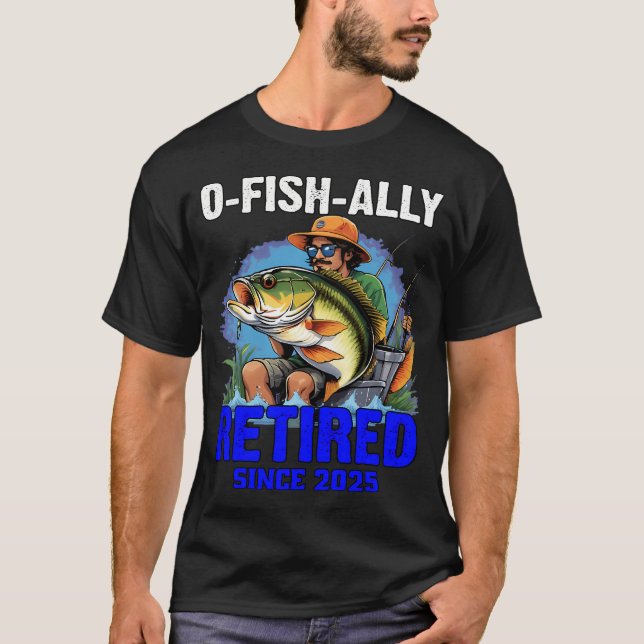 Camiseta Nacido para Pescar (Anverso)