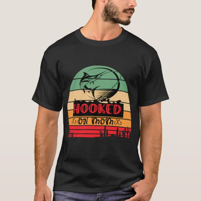Camiseta Nacido para Pescar (Anverso)