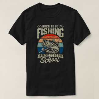 CAMISETA NACIDO PARA PESCAR