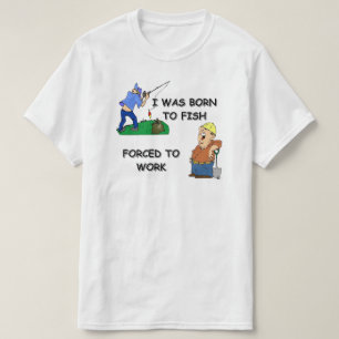 CAMISETA NACIDO PARA PESCAR