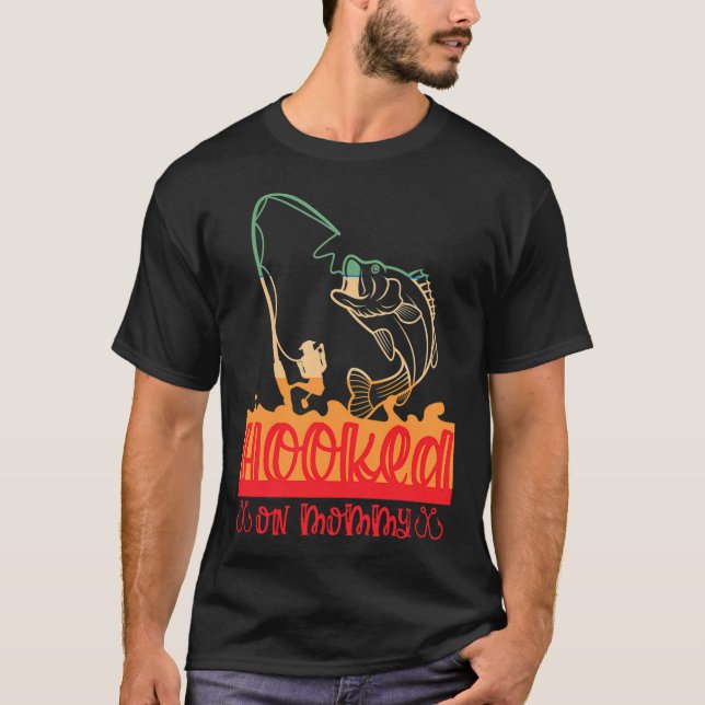 Camiseta Nacido para Pescar (Anverso)