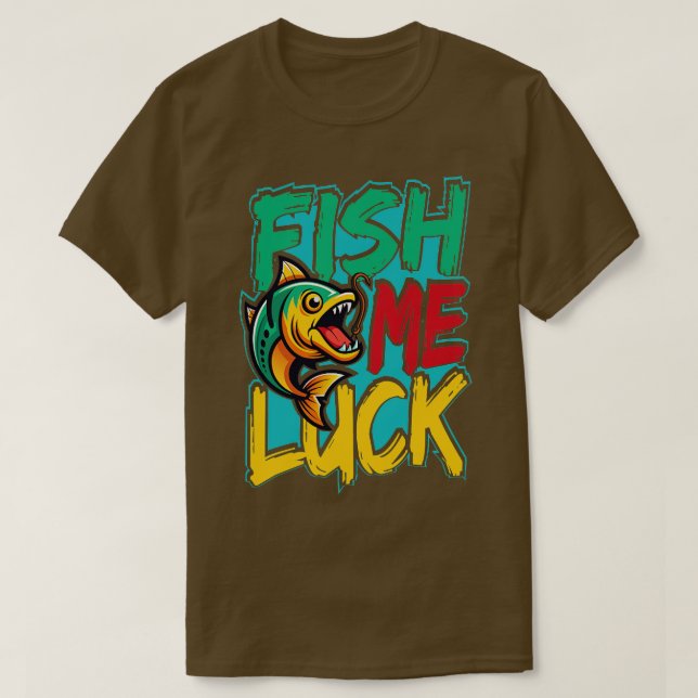 Camiseta Nacido Para Pescar Bien Dicho (Diseño del anverso)