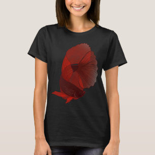Camiseta Nacido para pescar pero obligado a trabajar. Arte 
