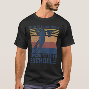 Camiseta Nacido Para Puntuar Puntos Vintage Niños De Balonc