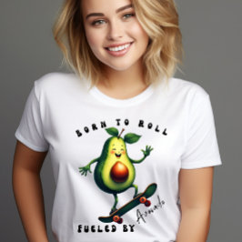 Camiseta Nacido para rodar poder de fruta