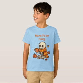 Camiseta Nacido para ser acogedor – Esqueleto
