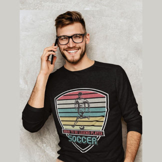 Camiseta Nacido para ser jugador de leyenda