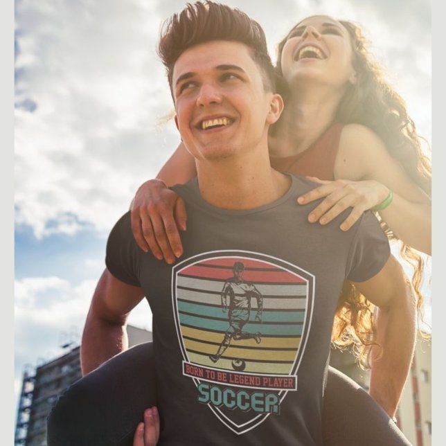 Camiseta Nacido para ser jugador de leyenda (Subido por el creador)