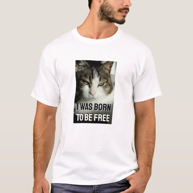 Camiseta Nacido para ser libre (camiseta ligera) (Anverso)
