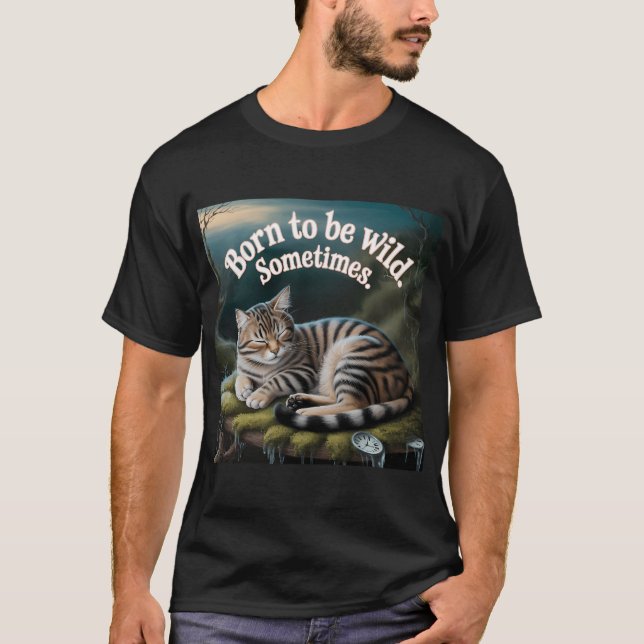 Camiseta Nacido para ser salvaje (Anverso)