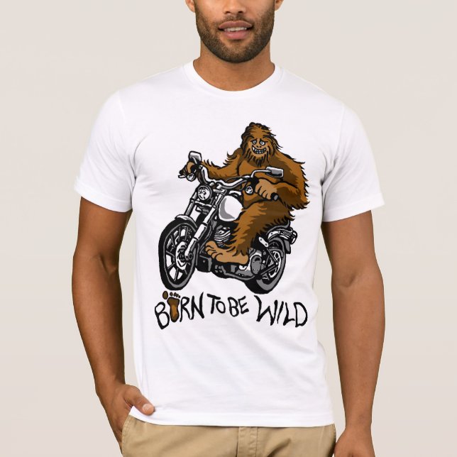 Camiseta Nacido para ser salvaje (Anverso)