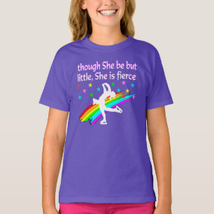 CAMISETA NACIDO PARA SER UN CAMPEONATO DE PATINAJE DE FIGUR