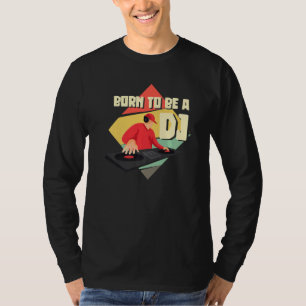 Camiseta Nacido Para Ser Un Fabricante De Golpes De Jockey