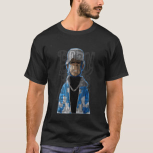 Camiseta Nacido Para Ser Un Impresionante Dinero Mono Rico