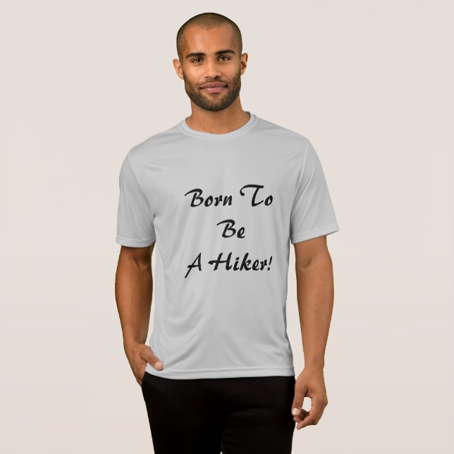 Camiseta Nacido Para Ser Un Montañero (Anverso completo)