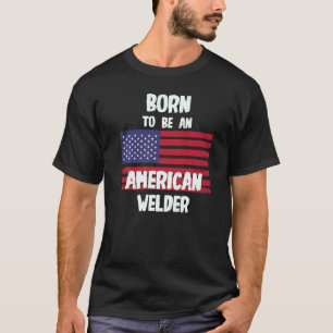 Camiseta Nacido Para Ser Un Soldado Estadounidense