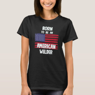 Camiseta Nacido Para Ser Un Soldado Estadounidense