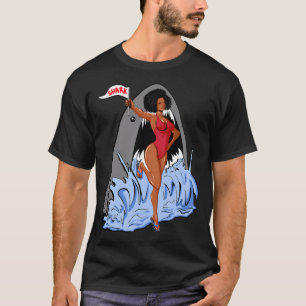 Camiseta Nacido para ser una leyenda de la pesca América