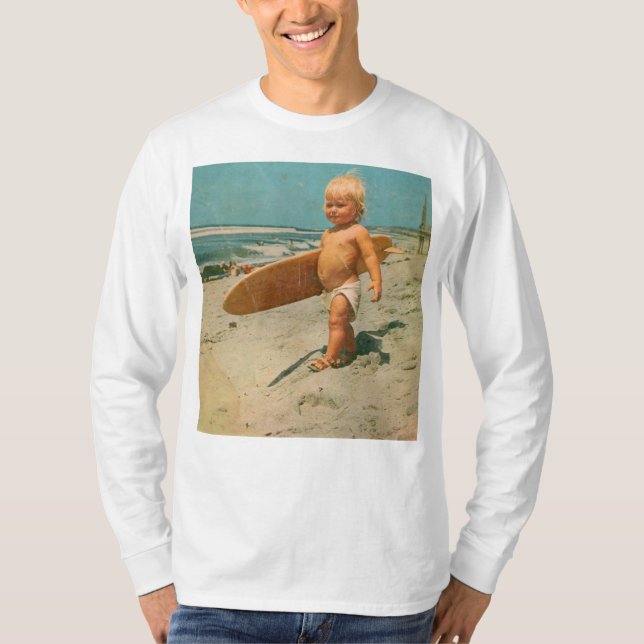 Camiseta Nacido Para Surf | Surf Cuto Vintage (Anverso)